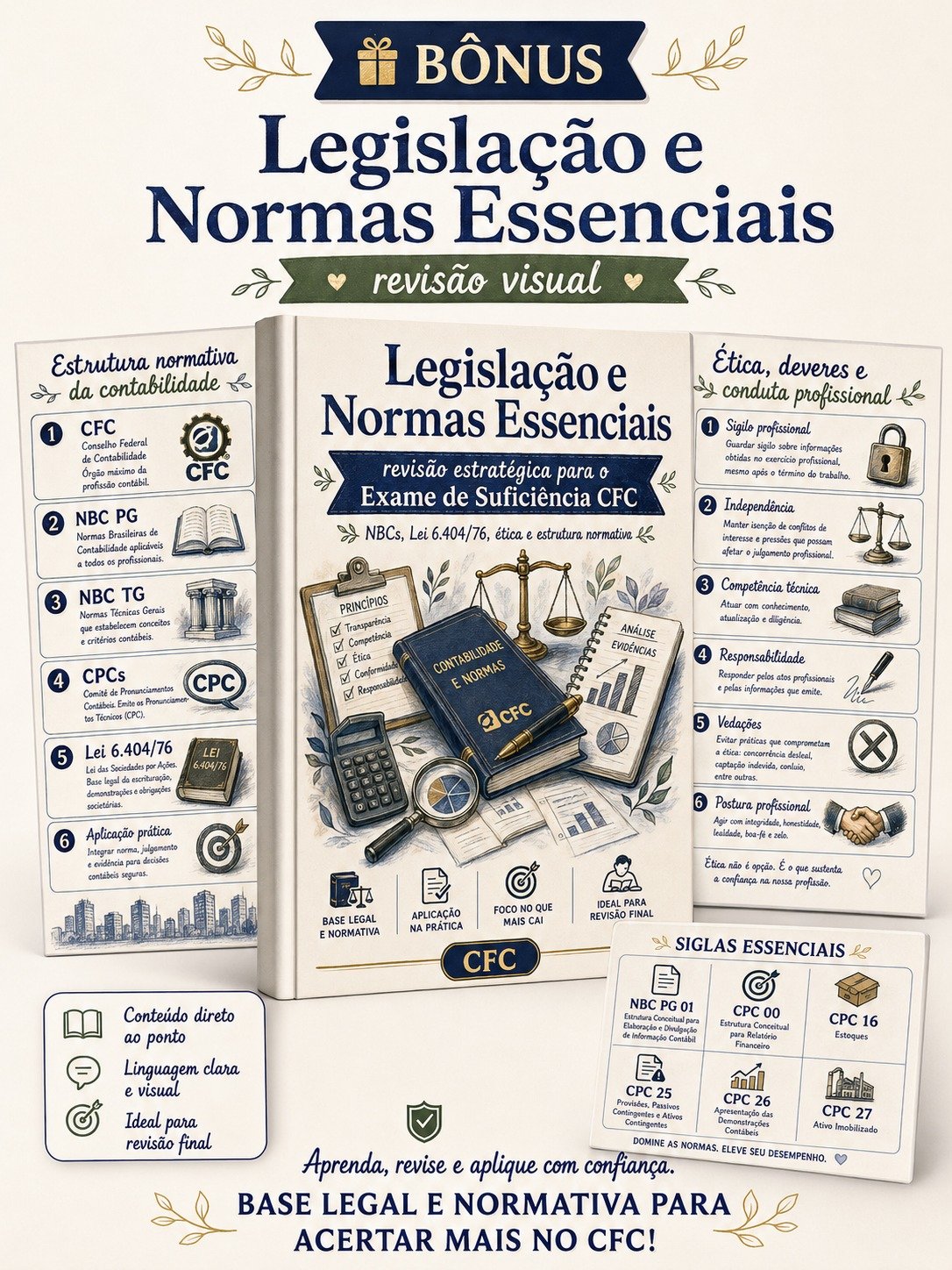 Bônus Legislação e Normas Essenciais CFC