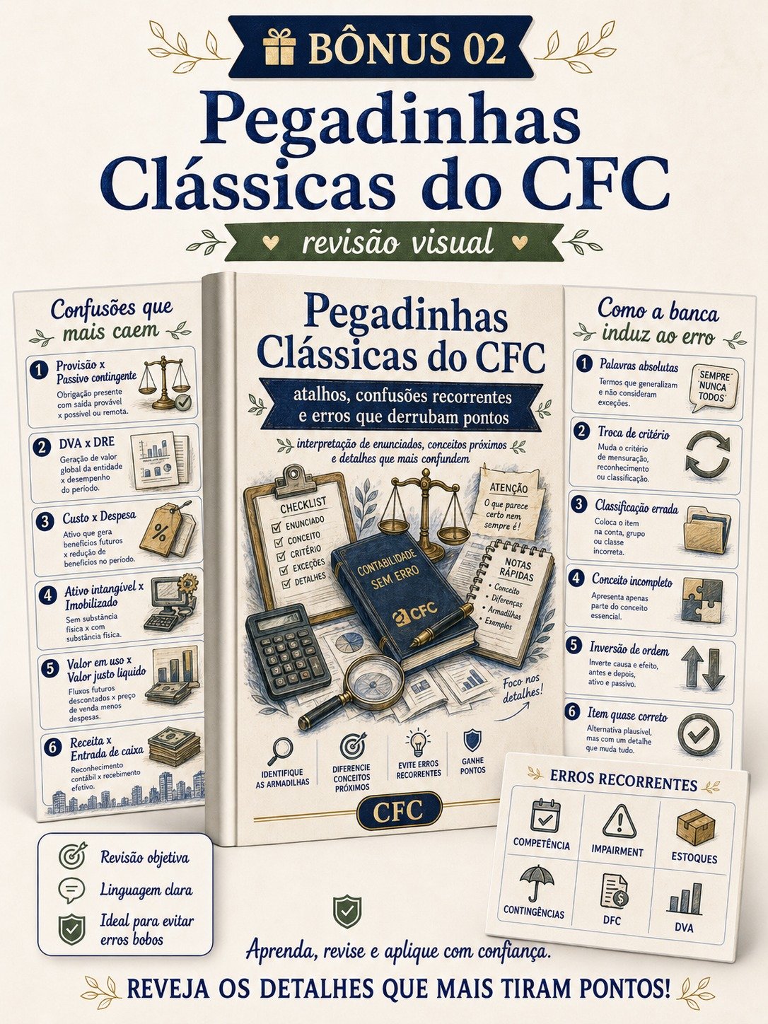 Bônus Pegadinhas Clássicas do CFC