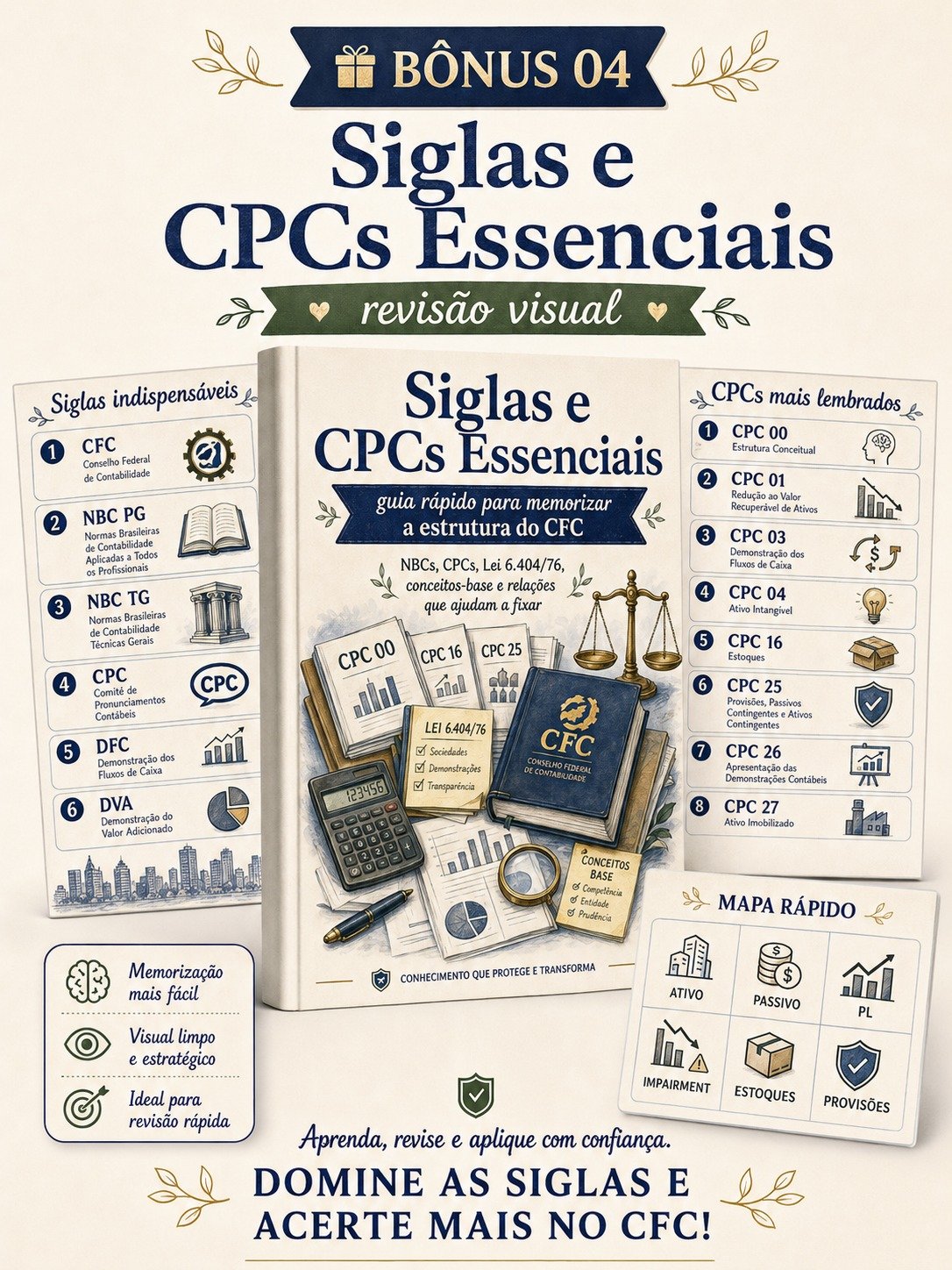 Bônus Siglas e CPCs Essenciais